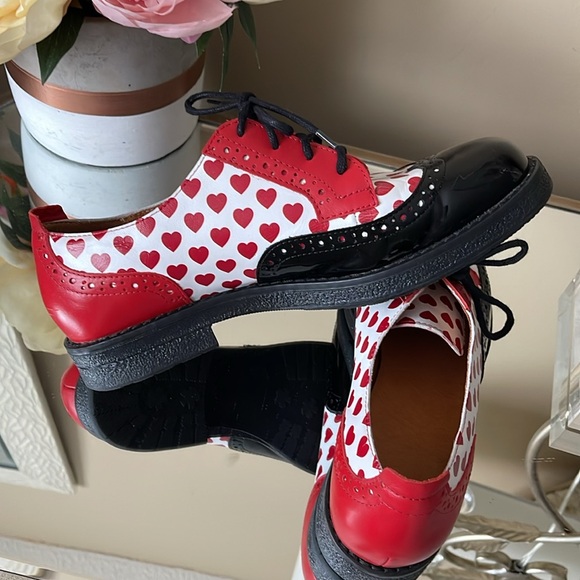 Embassy London Hatter Lovestruck Oxford Shoes - Picture 7 of 11